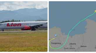 Máy bay chở 188 người rơi xuống biển ở Indonesia