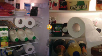 Bỏ 2 cuộn giấy vệ sinh vào tủ lạnh, bạn sẽ vô cùng bất ngờ khi thấy được kết quả