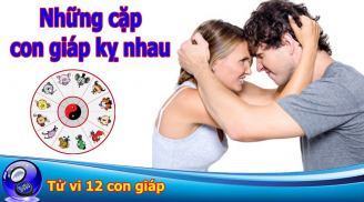 Điểm mặt 4 cặp đôi con giáp ĐẠI XUNG KHẮC cứ lấy nhau là TAN CỬA NÁT NHÀ, nghèo khó cả đời