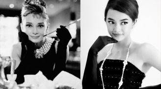 Kaity Nguyễn gây thương nhớ khi hóa thân thành nàng Audrey Hepburn nhân dịp Halloween