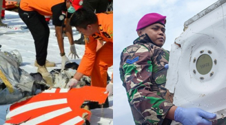 Tìm thấy thân máy bay chở 189 người rơi xuống biển ở Indonesia