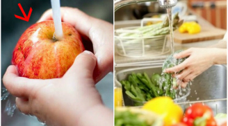 5 bí quyết ĐỘC NHẤT VÔ NHỊ để xóa sạch mọi loại hóa chất độc hại của hoa quả cực đơn giản