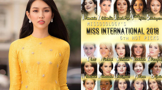 Đại diện Việt Nam tại Hoa hậu Quốc tế 2018 sẽ lọt vào Top 10?