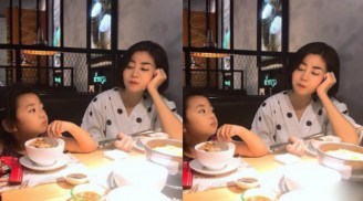 Sau 2 tháng xuất viện, Mai Phương hạnh phúc đi ăn cùng con gái