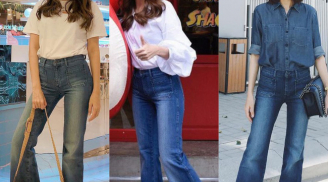 Giàu có như Tăng Thanh Hà mà cũng có lúc mặc lại quần jeans từ 3 năm trước