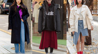 Ngắm street style đầu đông đẹp mỹ mãn của giới trẻ Hàn bạn sẽ học lỏm được vàu kiểu mix đồ cực chất đấy