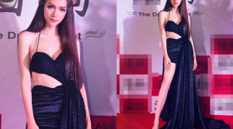 Hoa hậu Hương Giang diện váy cắt xẻ cực quyến rũ nhưng lại khiến dân tình xót xa vì điều này