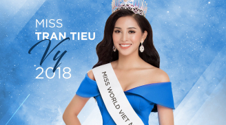 Tin vui bất ngờ từ Trần Tiểu Vy tại cuộc thi Hoa hậu Thế giới 2018