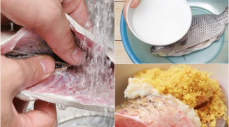 Mách mẹ 10 mẹo khử mùi tạnh của cá vô cùng hiệu quả