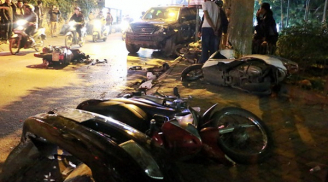 Nữ tài xế Lexus gây tai nạn liên hoàn trên phố vi phạm nồng độ cồn 'cao ngất ngưởng'