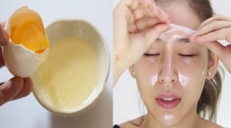 Làn da đen nhẻm bỗng trắng nõn nà nhờ lòng trắng trứng gà đơn giản cho nàng nào thuộc da nhờn