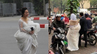 Cấm đường bảo vệ Hội nghị Mỹ - Triều, cô dâu xách váy hớt hải chạy để kịp giờ làm lễ cưới