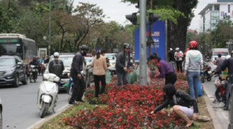 Người dân đánh ô tô ồ ạt “hôi hoa” sau thượng đỉnh Mỹ - Triều trên đường Kim Mã gây xôn xao