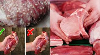Đi chợ cứ chọn thịt heo theo cách này đảm bảo không bao giờ mua phải thịt ôi, nhiễm dịch bệnh