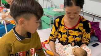 Em nhập viện cấp cứu, anh trai 13 tuổi đạp xe không phanh từ Sơn La xuống Hà Nội thăm em gây xúc động