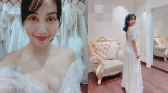 Ốc Thanh Vân mặc váy cưới khoe vẻ đẹp rạng rỡ nhân kỷ niệm 11 năm ngày cưới