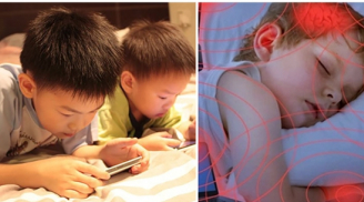 Cứ cho con ngủ với điện thoại và sóng wifi, lớn lên nguy cơ teo não vô sinh, bố mẹ hối cũng không kịp
