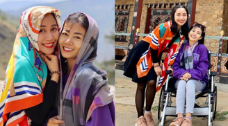 Mai Phương ngồi xe lăn đi du lịch nước ngoài cùng Ốc Thanh Vân để cầu bình an