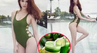 Bí mật chưa kể về Ngọc Trinh: Uống thứ này để có vòng eo con kiến, da sáng dáng thon mê người