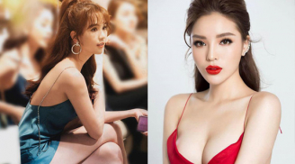 Không hẹn mà gặp, Ngọc Trinh 'rủ' loạt mỹ nhân Việt diện đầm 2 dây khoe vòng 1 bốc lửa