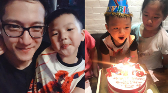Chí Nhân có động thái lạ khi gián tiếp nói về vợ cũ Thu Quỳnh trong sinh nhật của con trai