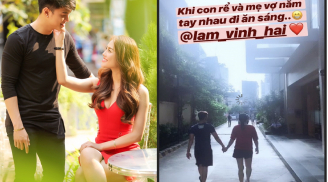 Linh Chi đăng ảnh intagram tiết lộ mối quan hệ thân thiết giữa mẹ ruột và 'chồng tương lai'