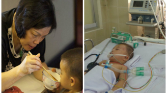 Bé trai 2 tuổi nguy kịch vì xuất huyết dạ dày: Mẹ hối hận khi bác sĩ nói nguyên nhân khiến ai cũng sốc