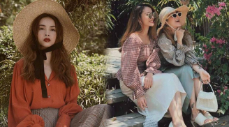 Gout thời trang 'sang xịn mịn' của cặp chị em hot nhất nhì showbiz Việt