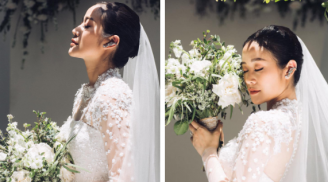 MC Phí Linh chia sẻ ảnh cưới, rất nhiều sao Việt gửi lời chúc mừng
