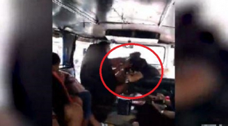 Phát hiện chồng và nhân tình trên xe buýt, vợ lao vào đánh ghen 'nảy lửa' khiến hành khách hoảng loạn