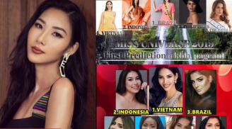 Hoàng Thùy nối bước H'Hen Niê liên tục 'công phá' bảng xếp hạng sắc đẹp quốc tế ở Miss Universe 2019
