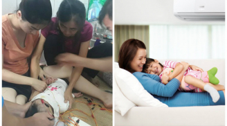 Bé gái 12 tháng liệt dây thần kinh ngoại biên do nằm điều hòa: BS khuyến cáo cách chăm sóc con an toàn