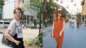 Gu thời trang dạo phố của siêu mẫu Thanh Hằng khó ai tin nổi cô đã gần 40 tuổi