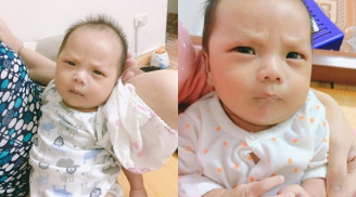 Bé trai sinh ra đã có khuôn mặt cau có 'khó ở', biết được nguyên nhân ông bố cũng phải 'giật mình'