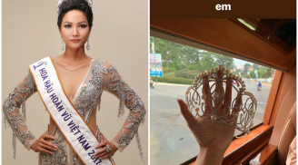 H'Hen Niê bất ngờ làm gãy vương miện Hoa hậu trị giá 2,7 tỷ đồng