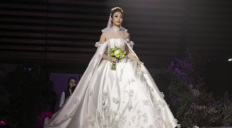 Sao Việt không ngại kỳ công chuẩn bị và liên tục thay váy cưới trong ngày trọng đại