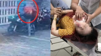 Vừa ngồi lên xe máy, người phụ nữ bất ngờ bị gã đàn ông lao đến đâm gục