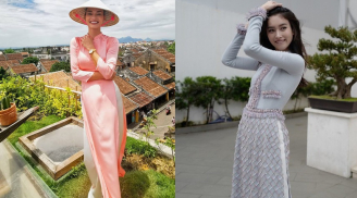 Hoa hậu hoàn vũ Philippines cùng hàng loạt sao quốc tế dịu dàng trong tà áo dài Việt