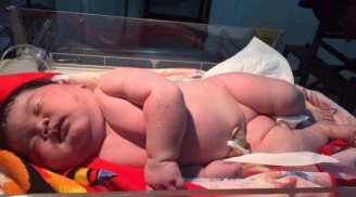 Sản phụ sinh thường con nặng 6,8kg khiến y bác sĩ tròn mắt, các mẹ thán phục