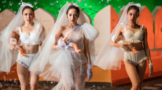 Bảo Anh phá tan mọi quy luật thời trang đặc biệt là diện mốt váy cưới xuyên thấu trong MV mới