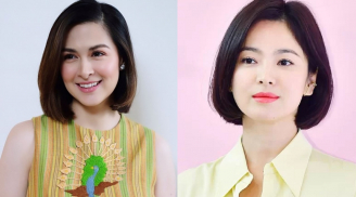 Mỹ nhân đẹp nhất Philippines khiến fan hoang mang khi vừa cắt tóc đã thành bản sao của Song Hye Kyo