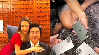 Bị nói ''ăn bám'', Hòa Minzy mạnh tay mua iPhone 11 tặng người yêu đại gia