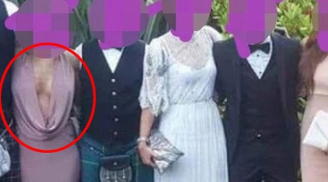 Đi dự đám cưới nhưng cô gái lại thản nhiên diện chiếc váy khiến cô dâu 'tức điên'