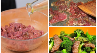 Xào thịt bò cứ cho thêm thứ này, đảm bảo thịt ngon- ngọt gấp 3 lần lại giữ được dinh dưỡng cao