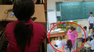 Lời trần tình bất ngờ của cô giáo chủ nhiệm véo tai, đánh học sinh bị camera giấu kín quay lại