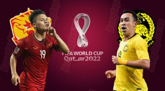 Vòng loại World Cup 2022: Việt Nam 1-0 Malaysia nhờ bàn thắng đẹp của Quang Hải