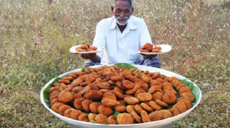 Cụ ông Ấn Độ 'gây sốt' với trào lưu món ăn 'siêu to khổng lồ' qua đời khiến bao người tiếc nuối