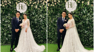 Vợ cố người mẫu Duy Nhân rạng rỡ trong đám cưới tại Hà Nội sau 4 năm để tang chồng