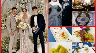 'Đọ' thực đơn cưới khủng của Bảo Thy và Giang Hồng Ngọc: 'Đã mắt' với bàn ăn toàn món lạ