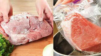 4 sai lầm khi chế biến thịt khiến vi khuẩn sinh sôi gây bệnh, nhất là điều thứ 2